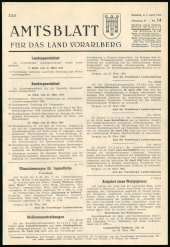 Amtsblatt für das Land Vorarlberg 19640404 Seite: 1