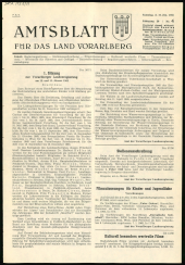 Amtsblatt für das Land Vorarlberg 19650116 Seite: 1