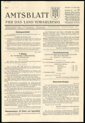 Amtsblatt für das Land Vorarlberg 19650227 Seite: 1