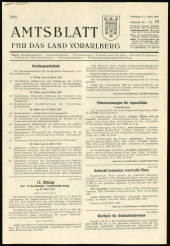 Amtsblatt für das Land Vorarlberg 19650403 Seite: 1