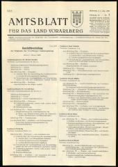 Amtsblatt für das Land Vorarlberg 19660105 Seite: 1