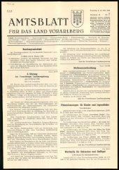 Amtsblatt für das Land Vorarlberg 19660212 Seite: 1