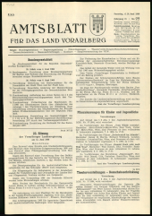 Amtsblatt für das Land Vorarlberg 19660618 Seite: 1