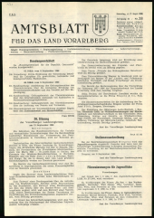 Amtsblatt für das Land Vorarlberg 19660917 Seite: 1