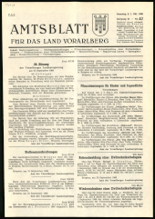 Amtsblatt für das Land Vorarlberg 19661001 Seite: 1