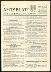 Amtsblatt für das Land Vorarlberg