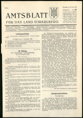 Amtsblatt für das Land Vorarlberg 19661126 Seite: 1