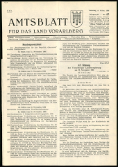 Amtsblatt für das Land Vorarlberg 19661203 Seite: 1