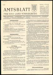 Amtsblatt für das Land Vorarlberg 19661217 Seite: 1