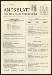 Amtsblatt für das Land Vorarlberg 19670107 Seite: 1