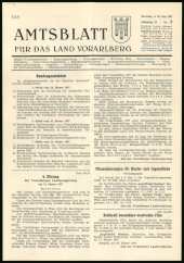 Amtsblatt für das Land Vorarlberg 19670128 Seite: 1