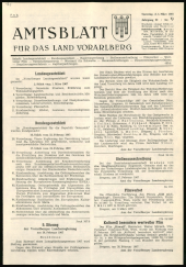 Amtsblatt für das Land Vorarlberg 19670304 Seite: 1