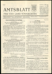 Amtsblatt für das Land Vorarlberg 19670311 Seite: 1