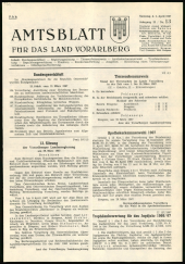 Amtsblatt für das Land Vorarlberg 19670401 Seite: 1