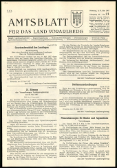 Amtsblatt für das Land Vorarlberg 19670527 Seite: 1