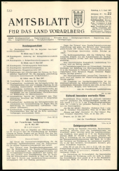 Amtsblatt für das Land Vorarlberg 19670603 Seite: 1