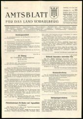 Amtsblatt für das Land Vorarlberg 19670624 Seite: 1