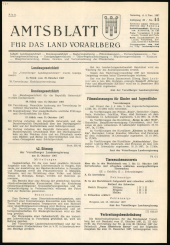 Amtsblatt für das Land Vorarlberg 19671104 Seite: 1