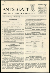 Amtsblatt für das Land Vorarlberg 19671118 Seite: 1