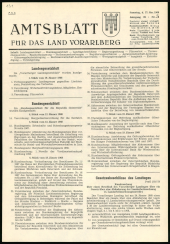 Amtsblatt für das Land Vorarlberg 19680127 Seite: 1