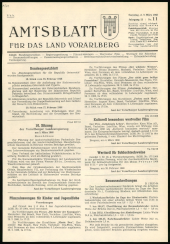 Amtsblatt für das Land Vorarlberg 19680309 Seite: 1