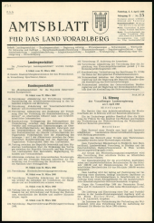 Amtsblatt für das Land Vorarlberg 19680406 Seite: 1