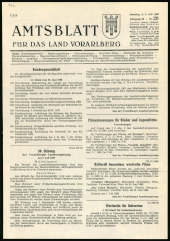 Amtsblatt für das Land Vorarlberg 19680706 Seite: 1