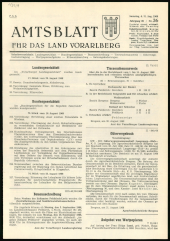 Amtsblatt für das Land Vorarlberg 19680831 Seite: 1