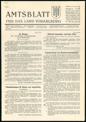 Amtsblatt für das Land Vorarlberg 19681025 Seite: 1