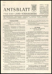 Amtsblatt für das Land Vorarlberg 19681207 Seite: 1