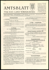 Amtsblatt für das Land Vorarlberg 19690315 Seite: 1