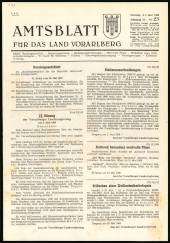 Amtsblatt für das Land Vorarlberg 19690607 Seite: 1