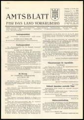 Amtsblatt für das Land Vorarlberg 19691025 Seite: 1