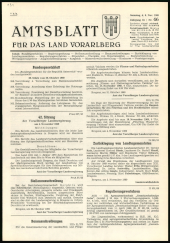 Amtsblatt für das Land Vorarlberg 19691108 Seite: 1