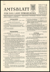 Amtsblatt für das Land Vorarlberg 19691129 Seite: 1