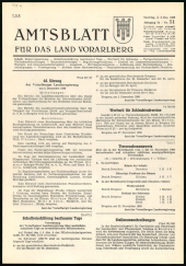 Amtsblatt für das Land Vorarlberg 19691206 Seite: 1