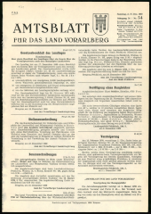 Amtsblatt für das Land Vorarlberg 19691227 Seite: 1