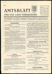 Amtsblatt für das Land Vorarlberg 19700228 Seite: 1