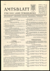 Amtsblatt für das Land Vorarlberg 19700404 Seite: 1