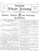 Amtliche Linzer Zeitung 19280210 Seite: 1