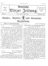 Amtliche Linzer Zeitung 19280413 Seite: 1