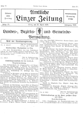 Amtliche Linzer Zeitung