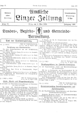 Amtliche Linzer Zeitung 19280504 Seite: 1