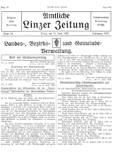 Amtliche Linzer Zeitung 19280615 Seite: 1