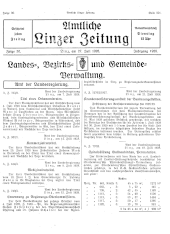 Amtliche Linzer Zeitung 19280727 Seite: 1