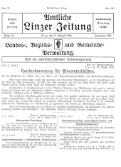 Amtliche Linzer Zeitung 19280831 Seite: 1