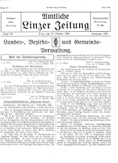 Amtliche Linzer Zeitung 19281019 Seite: 1