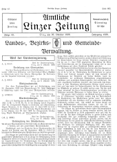 Amtliche Linzer Zeitung 19281026 Seite: 1