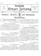 Amtliche Linzer Zeitung 19281102 Seite: 1