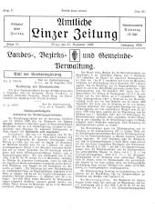 Amtliche Linzer Zeitung 19281221 Seite: 1